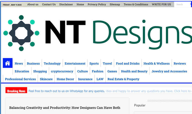 NTDesignes Blog